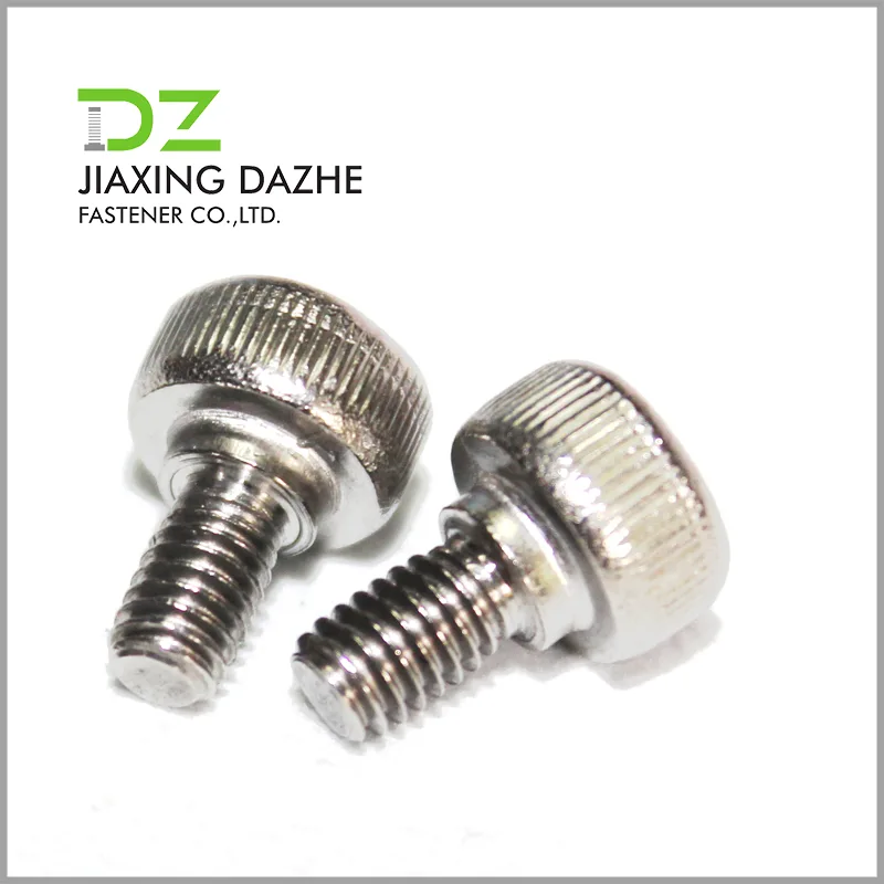 Knurled Machine Screw