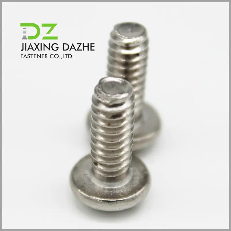 Nuevo tornillo de máquina cruzado de cabeza plana