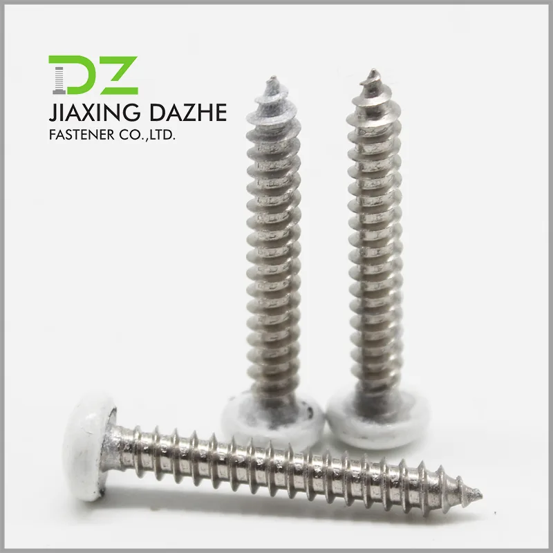 Tornillo autorroscante de cabeza plana con ranura cuadrada