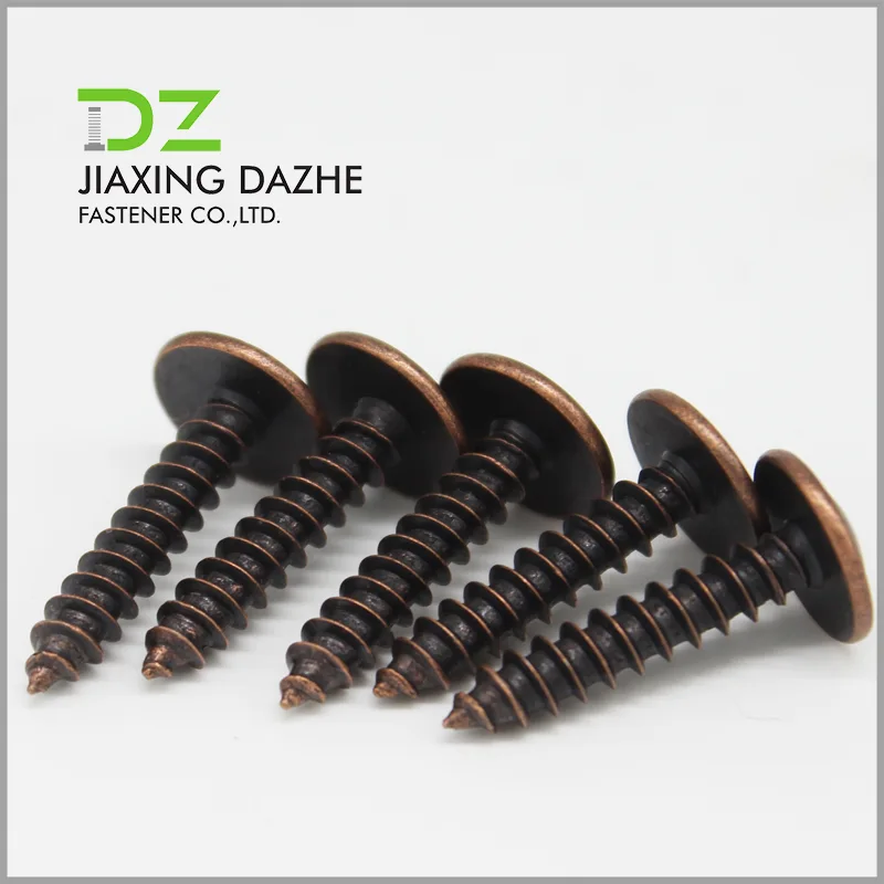 Tornillo autorroscante con cabeza de oblea